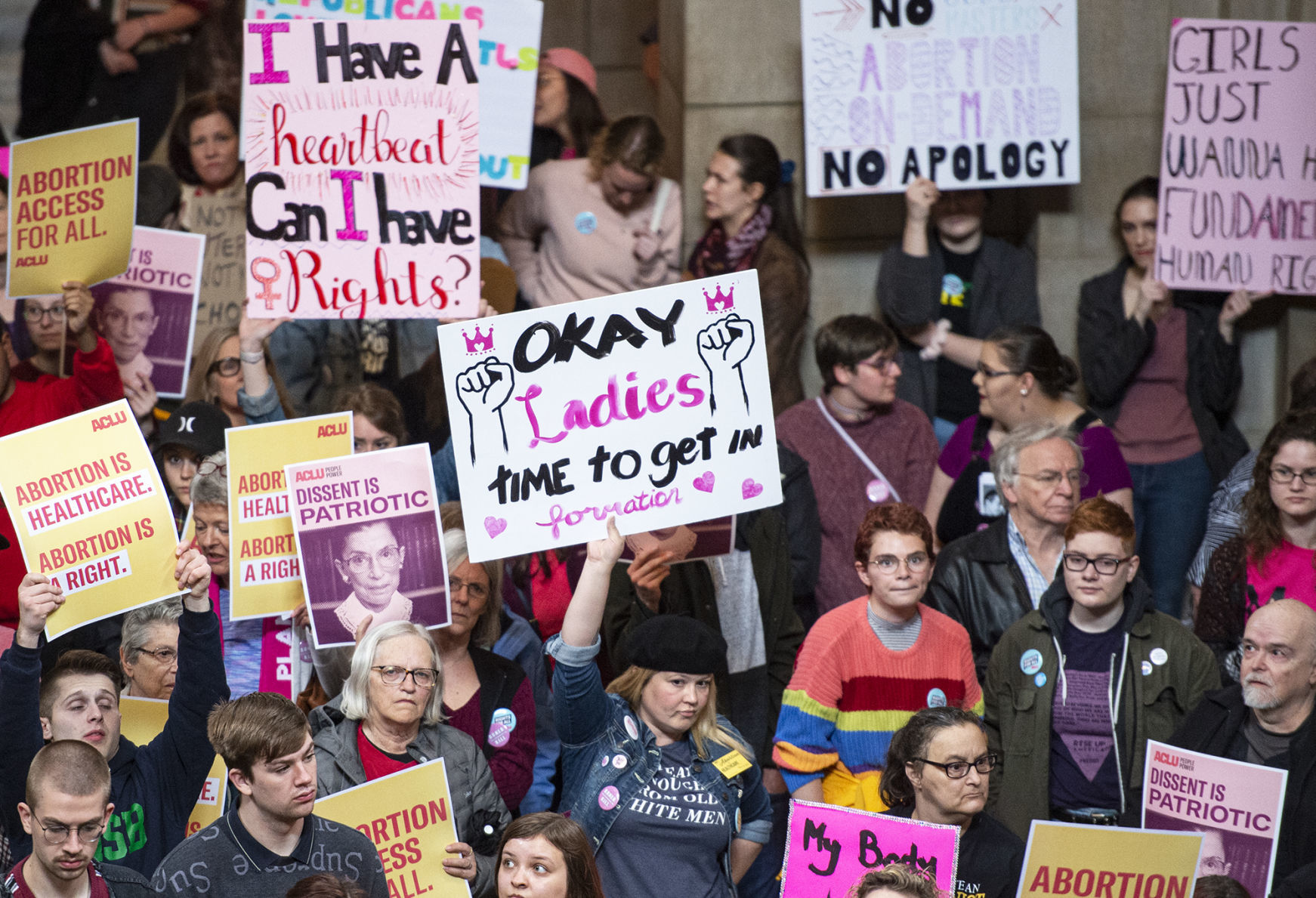 Reproductive freedom rally, 5.21